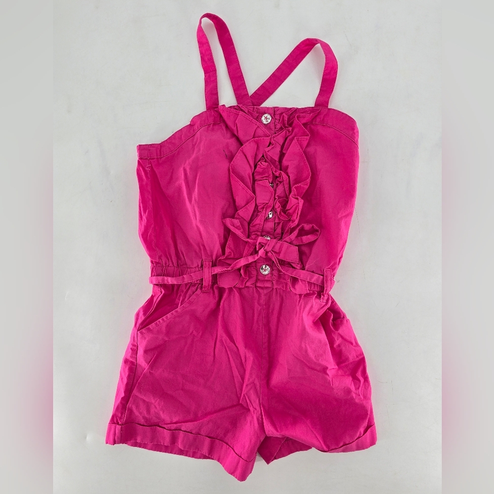 Gymboree Pink Ruffle Romper‎